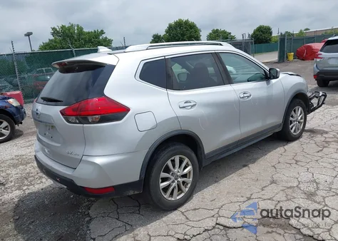 2017 Nissan Rogue Sv из США, поврежденный, VIN KNMAT2MV2HP502847